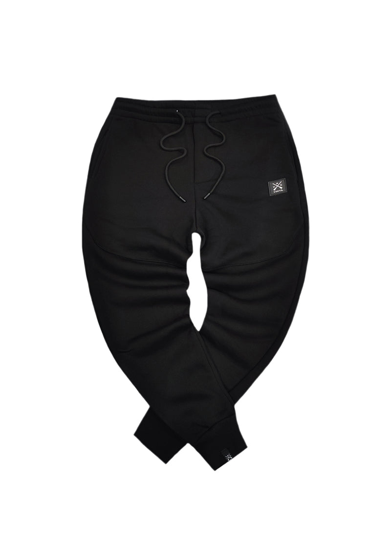 Ανδρική φόρμα ME Χνούδι Vinyl art clothing - 08950-01-X - essential sweatpants μαύρο