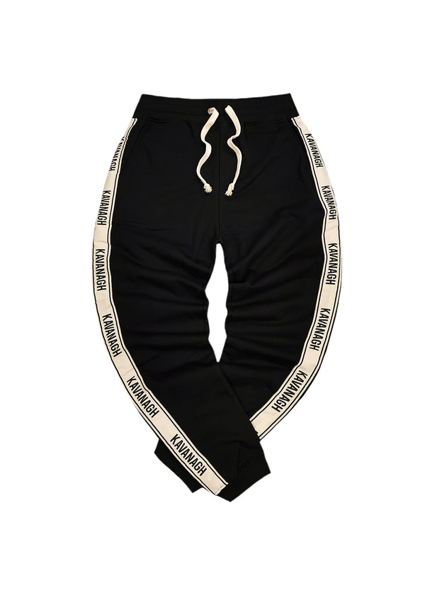 Ανδρική φόρμα Gianni Kavanagh - GKM006189 - racer joggers μαύρο