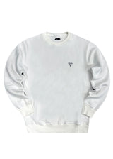 Ανδρικό φούτερ Henry clothing - 3-650 - sweatshirt small triangle logo λευκό