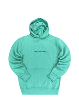 Ανδρικό φούτερ με κουκούλα Henry clothing - 3-657 - hoodie logo βεραμάν.