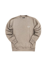 Ανδρικό φούτερ Henry clothing -3-669-hoodie small round logo μπεζ