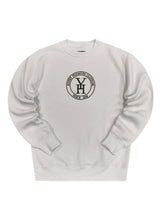 Ανδρικό φούτερ Henry clothing - 3-670 - sweatshirt round logo λευκό