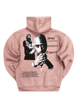 Ανδρικό φούτερ με κουκούλα GUF - CH-100 - Ching Life hoodie σομόν