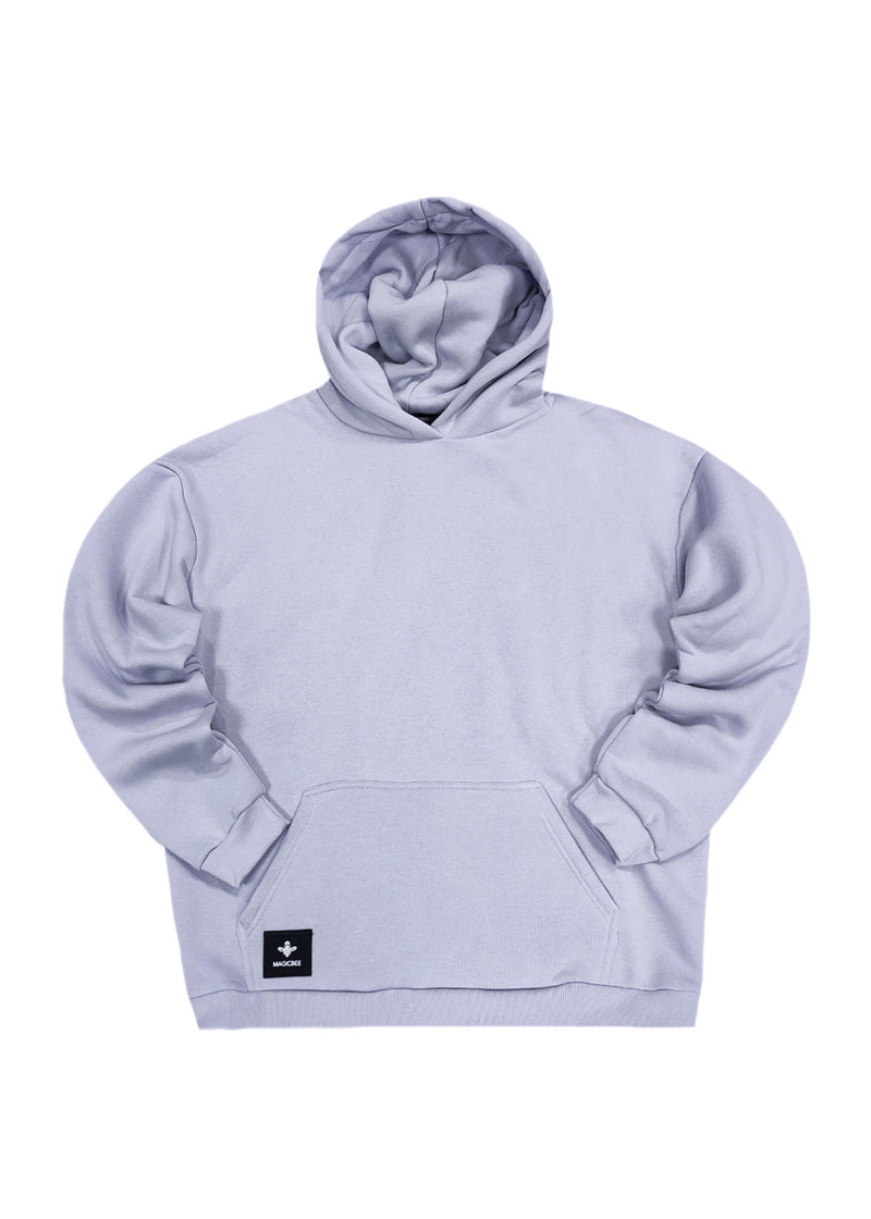 Μακρυμάνικο φούτερ με κουκούλα Magicbee - MB24503 - rabbit logo λιλά