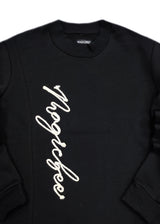 Ανδρικό μακρυμάνικο φούτερ Magicbee - MB24507 - signature sweatshirt μαύρο