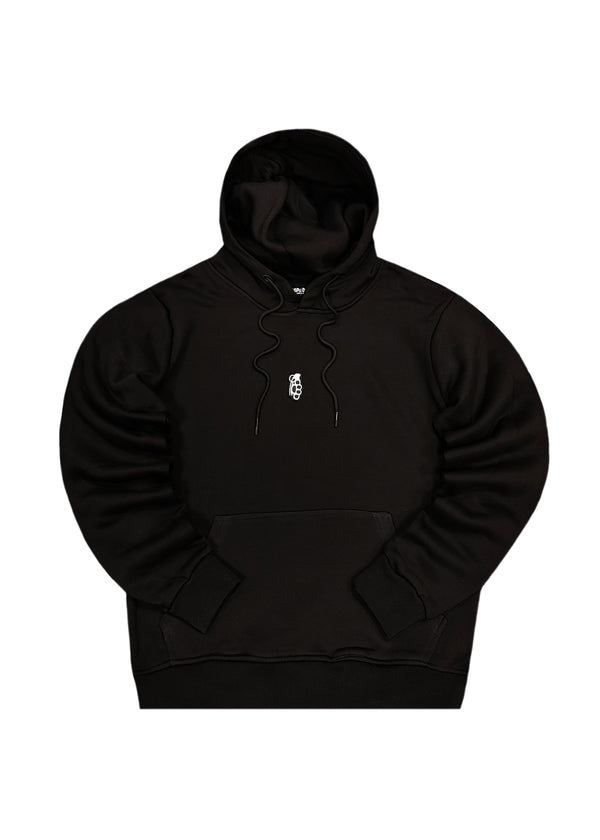 Ανδρικό φούτερ με κουκούλα Scapegrace - SC242510149 - original high quality hoodie μαύρο