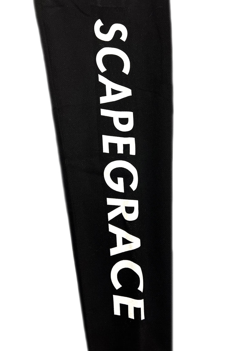 Ανδρικό φούτερ με κουκούλα Scapegrace - SC242510149-B - original high quality sleeve logo hoodie μαύρο