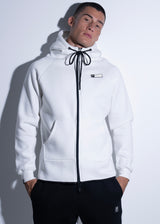 Ζακέτα Vinyl art clothing - 98720-02 - logo classic full-zip λευκό