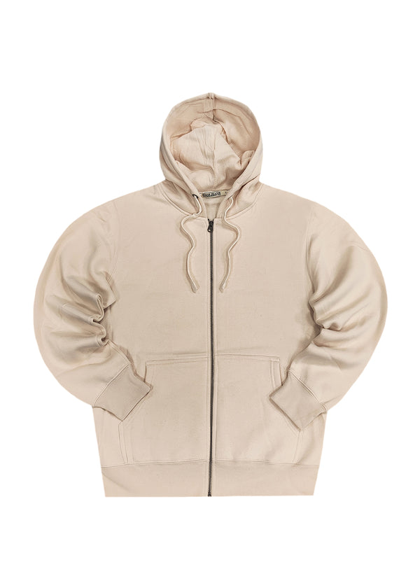 Ανδρική ζακέτα Gang - JX-7521-29 - simple jacket μπεζ