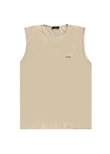 Αμάνικη Μπλούζα Close society - S24-800 - simple sleeveless tee μπεζ