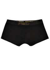 Ανδρικό εσώρουχο μπόξερ MED - P62222222-001-G - gold accent boxer μαύρο