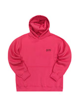 Ανδρικό φούτερ με κουκούλα Henry clothing - 3-661 - back logo hoodie κοραλί