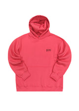 Ανδρικό φούτερ με κουκούλα Henry clothing - 3-661 - back logo hoodie κοραλί