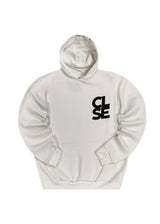 Ανδρικό φούτερ με κουκούλα Close society - C25-205K - white logo hoodie λευκό