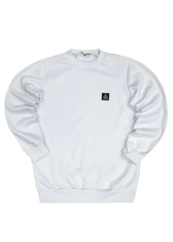 Tony couper  - S24/6 - small cube crewneck - white