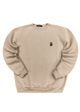 Ανδρικό φούτερ Close society - W25-100 - white logo sweatshirt μπεζ