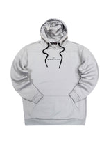 Ανδρικό φούτερ με κουκούλα Gang - WH-609 - light of sun hoodie ανοιχτό γκρι