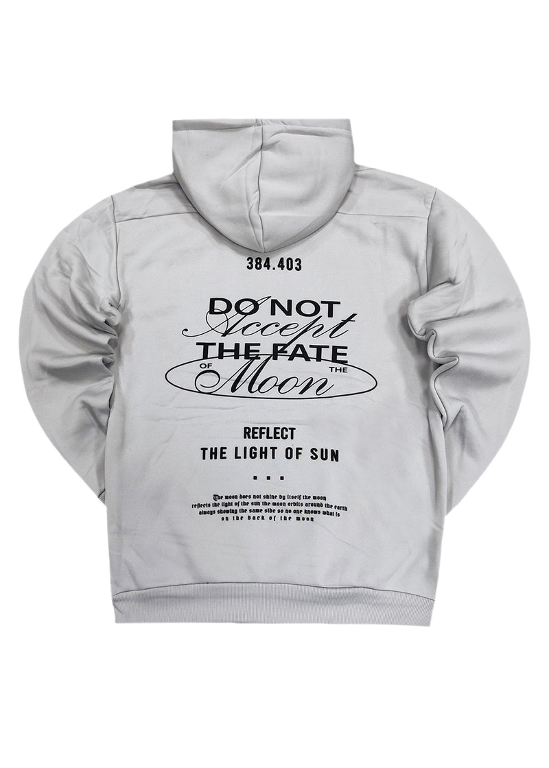 Ανδρικό φούτερ με κουκούλα Gang - WH-609 - light of sun hoodie ανοιχτό γκρι