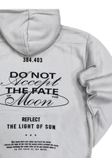 Ανδρικό φούτερ με κουκούλα Gang - WH-609 - light of sun hoodie ανοιχτό γκρι