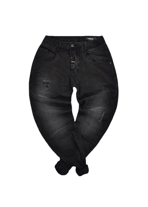 Ανδρικό παντελόνι Jean Cosi jeans - 64-MAGGIO 105 - w25 - σκούρο γκρι