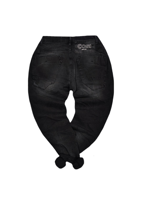 Ανδρικό παντελόνι Jean Cosi jeans - 64-MAGGIO 105 - w25 - σκούρο γκρι