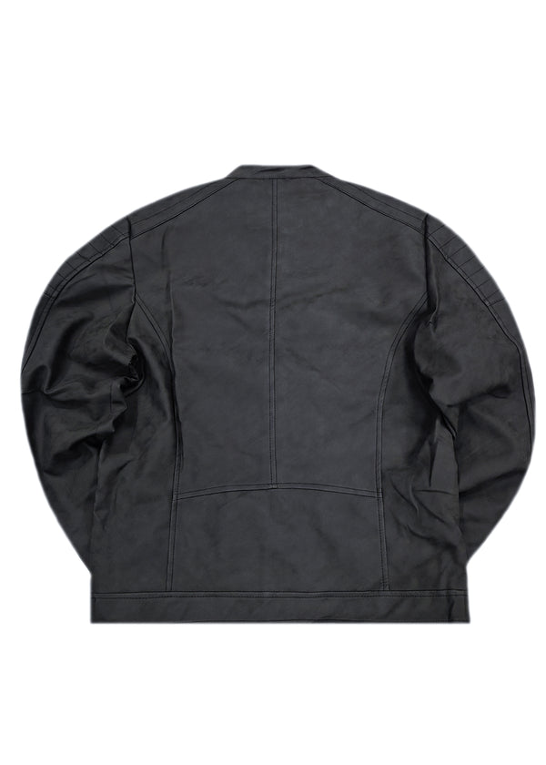 andriko mpoufan Gang - 9806#-A - dermatine jacket mauro