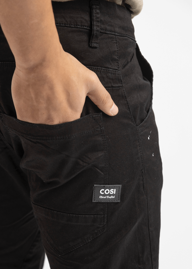 Ανδρικό Παντελόνι Cosi jeans monticelli 50 ss23 μαύρο