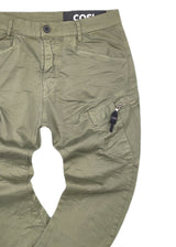 Ανδρικό Παντελόνι Cosi jeans - 62-otte - w23 - elasticated cargo χακί