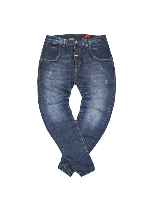 Ανδρικό Jean Παντελόνι Cosi jeans - 62-tiago 51 - w23 - elasticated μπλε