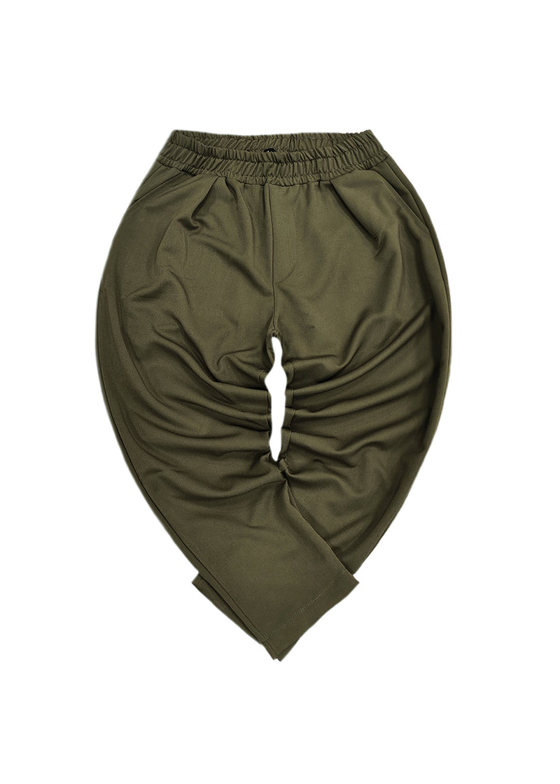 Ανδρικό φθινοπωρινό παντελόνι Henry clothing - 8-033 - simple over pants χακί