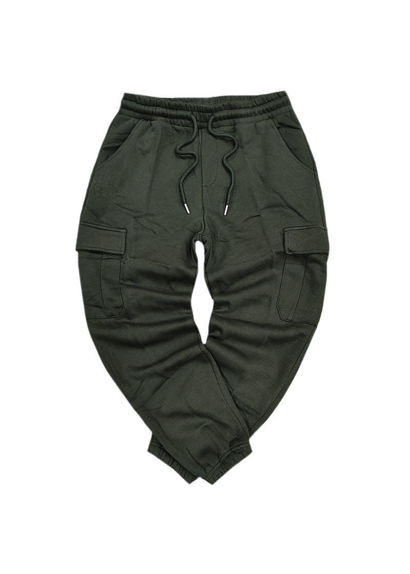 Ανδρική φόρμα Gang - BFP0051 - cargo pants χακί