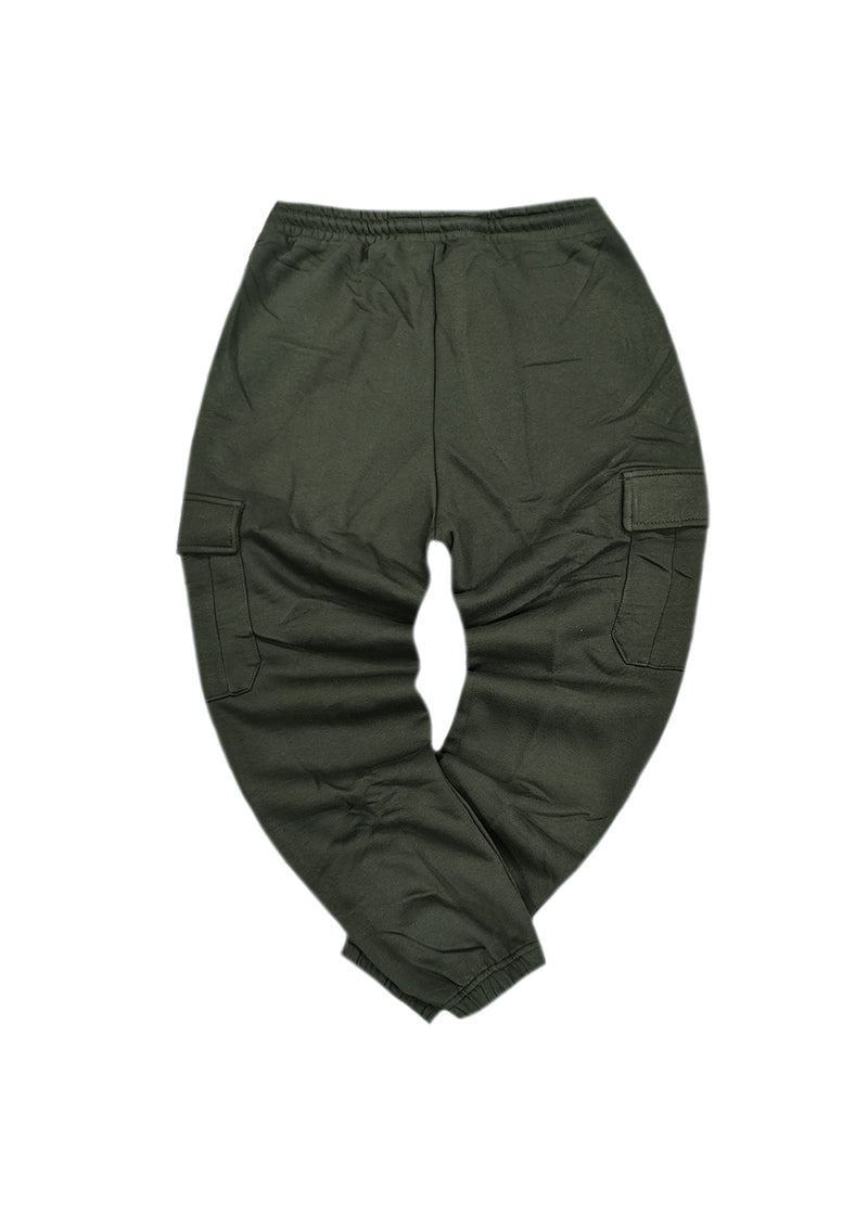 Ανδρική φόρμα Gang - BFP0051 - cargo pants χακί