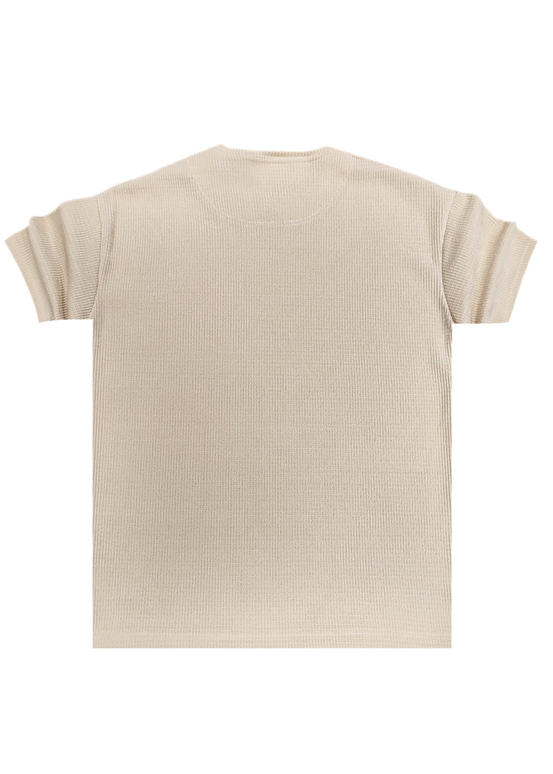 Ανδρικό μακρυμάνικο Henry clothing - 9-031 - simple over shirt εκρού