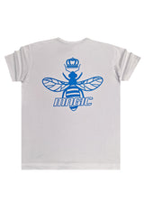 Κοντομάνικη μπλούζα Magic bee - MB2418 - back logo λευκό