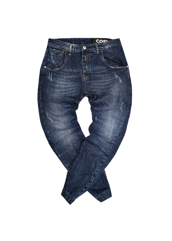 Ανδρικό Jean Παντελόνι Cosi jeans - 62-tiago 2 - w23 - elasticated μπλε