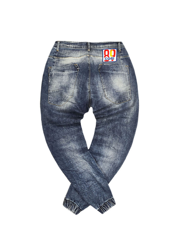 Ανδρικό Jean Παντελόνι Cosi jeans - 63-maggio 3 - SS24 - elasticated μπλε