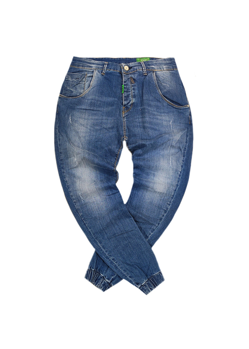 Ανδρικό Jean Παντελόνι Cosi jeans - 63-TIAGO 40 - elasticated - SS24 μπλε