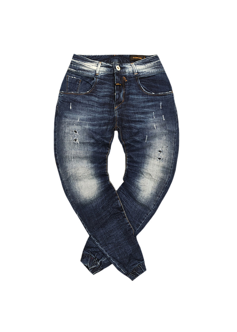 Ανδρικό Jean Παντελόνι Cosi jeans - 64-maggio 4  - W24 elasticated μπλε