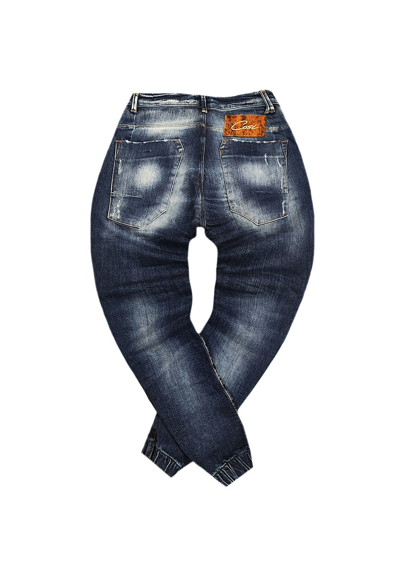 Ανδρικό Jean Παντελόνι Cosi jeans - 64-maggio 4  - W24 elasticated μπλε