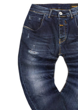 Ανδρικό Jean Παντελόνι Cosi jeans - 64-tiago 100 - W24 elasticated μπλε