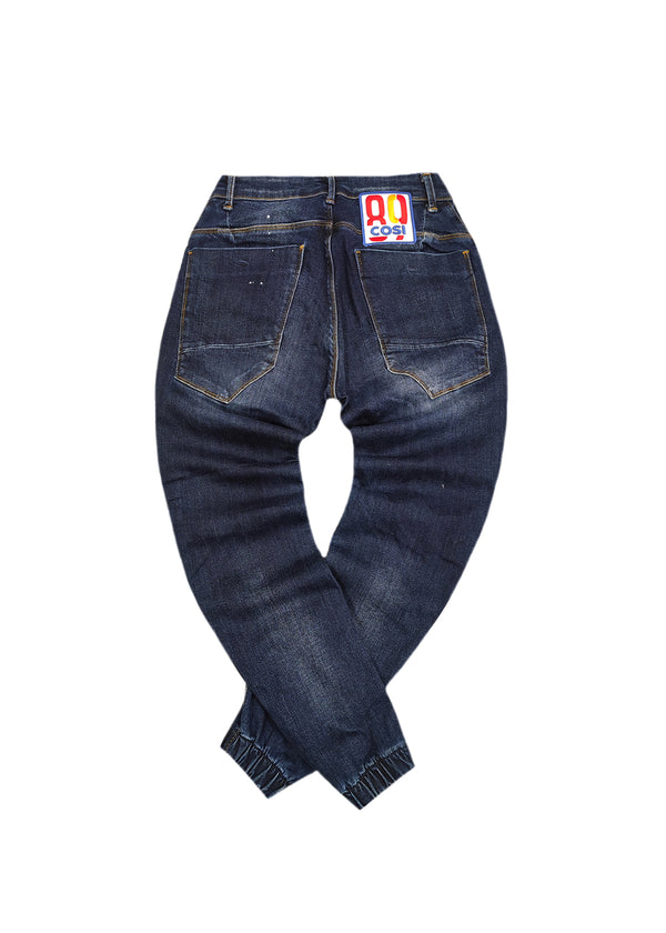 Ανδρικό Jean Παντελόνι Cosi jeans - 64-tiago 100 - W24 elasticated μπλε