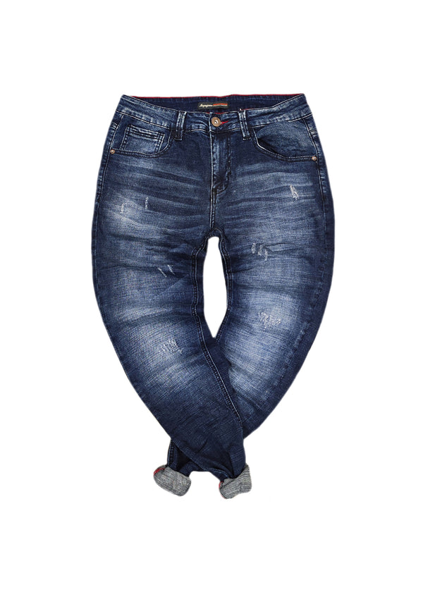 Ανδρικό Jean Παντελόνι Gang - MA001 - regular fit W24 μπλε