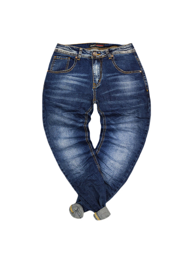 Ανδρικό Jean Παντελόνι GUF - SA004 - regular fit W24 μπλε