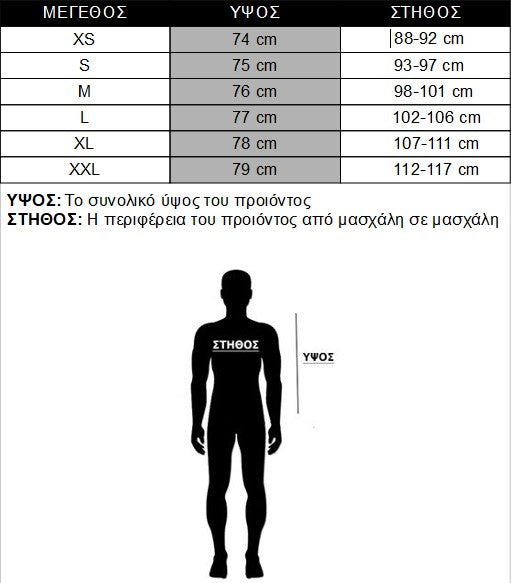 Πίνακας Μεγεθών