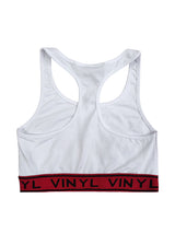 Γυναικείο Μπουστάκι Vinyl art clothing - 27200-02 - bra top λευκό