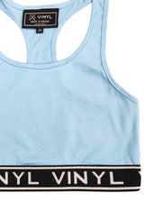 Γυναικείο Μπουστάκι Vinyl art clothing - 27200-24 - bra top γαλάζιο