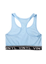 Γυναικείο Μπουστάκι Vinyl art clothing - 27200-24 - bra top γαλάζιο