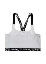 Γυναικείο Μπουστάκι Vinyl art clothing - 40507-02 - bra top λευκό