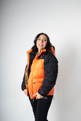 Vinyl art clothing - 60400-27-W - puffer jacket - orange