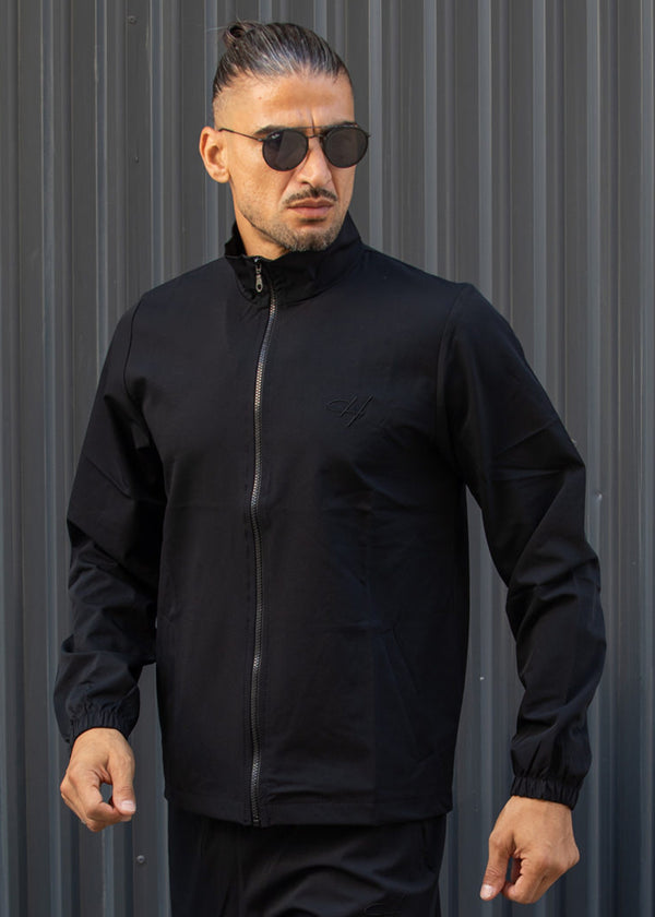 Ανδρική υφασμάτινη ζακέτα Henry clothing - 3-772 - black
